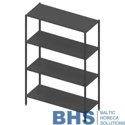 Metal shelving width 500 Novameta BHS-STL4-100-50-180