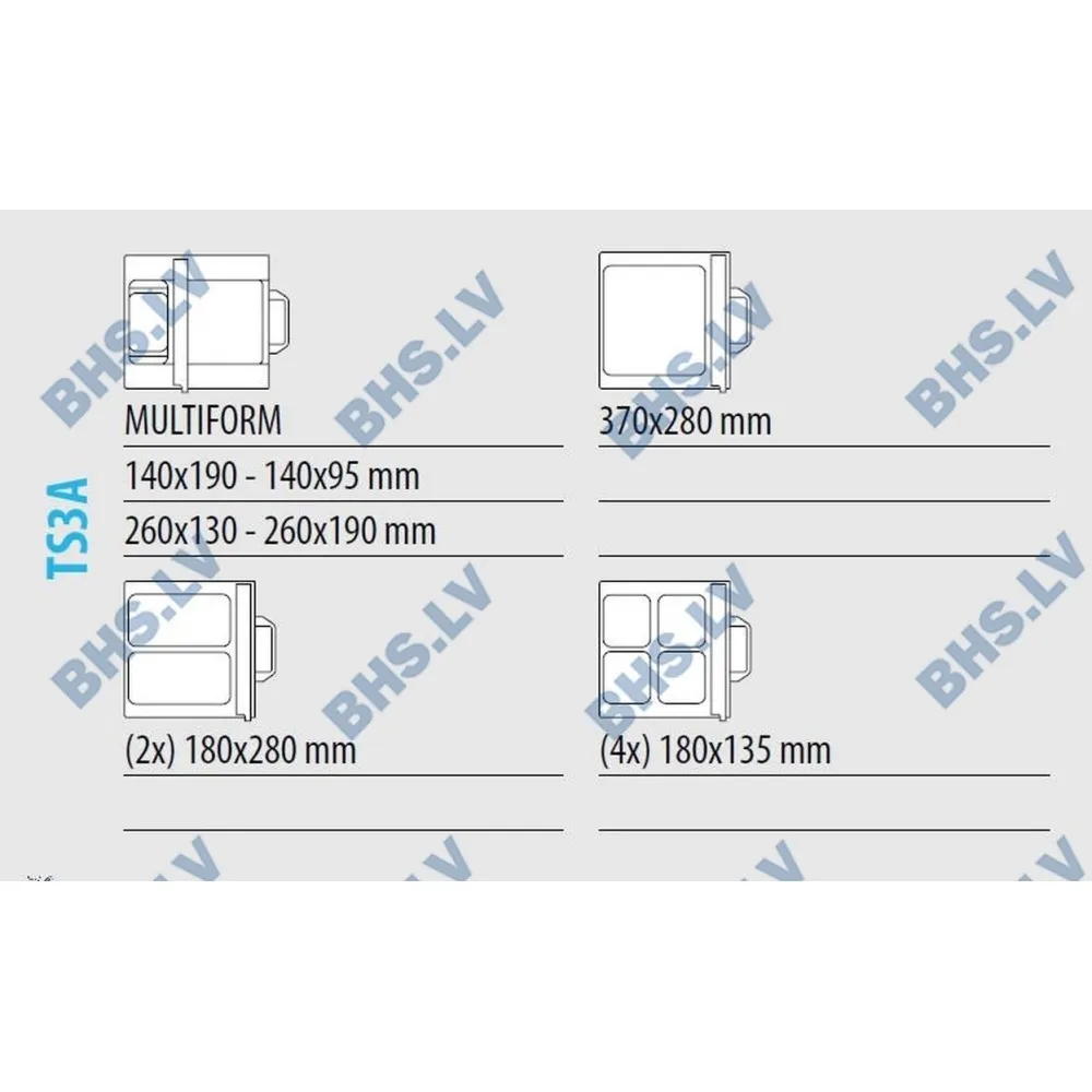 Accessory for heat sealer FIMAR STAMP0TSA01