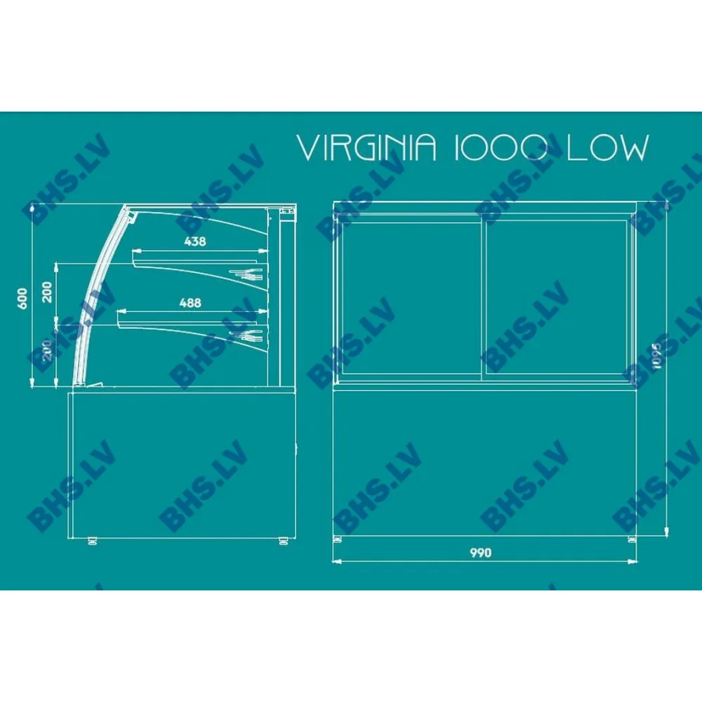 Pastry Display Cabinet UNIS COOL 1231211