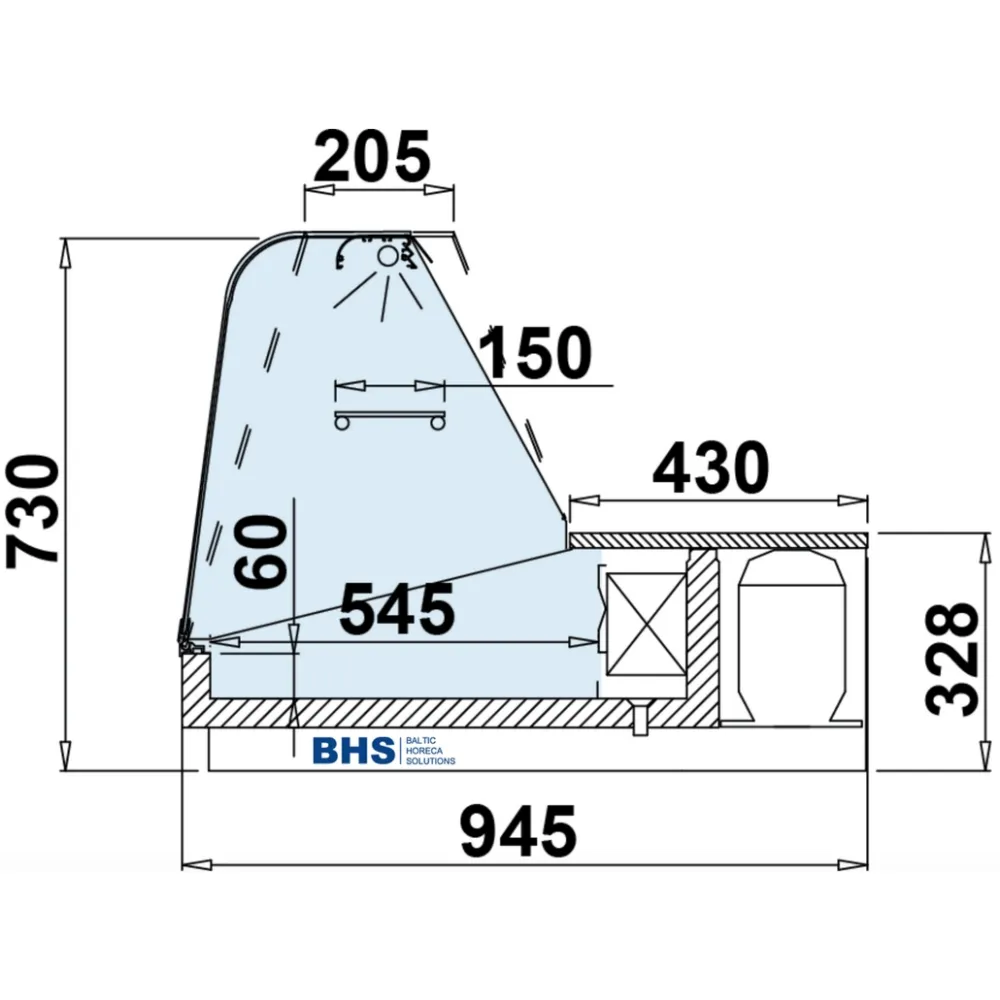 Meat display cabinet IGLOO TA103