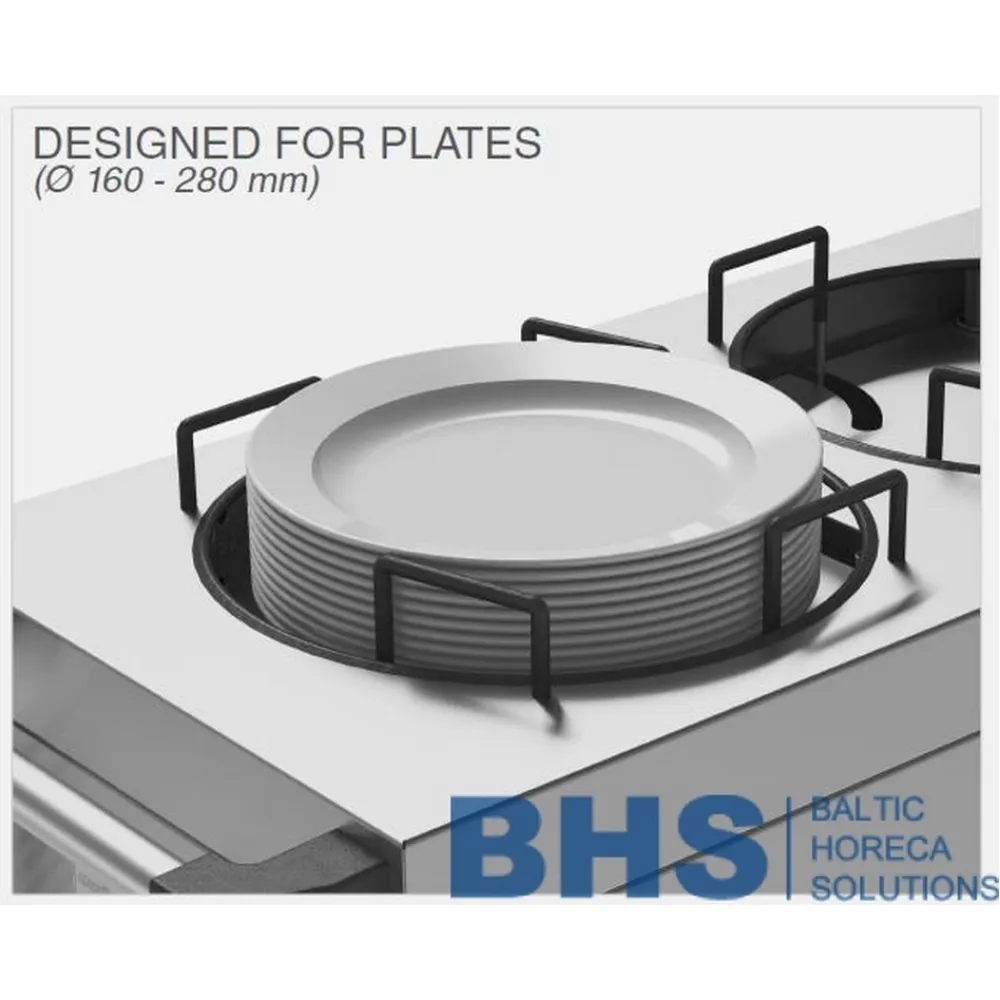 Plate storage, transport and warming trolley Novameta BHS-VTLW2-38-72-90