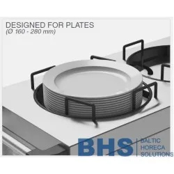 Plate storage, transport and warming trolley Novameta BHS-VTLW2-38-72-90