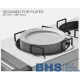 Plate storage, transport and warming trolley Novameta BHS-VTLW2-38-72-90