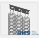 Plate storage, transport and warming trolley Novameta BHS-VTLW2-38-72-90