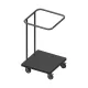 Platform trolley Novameta BHS-VTSM1-42-42-75