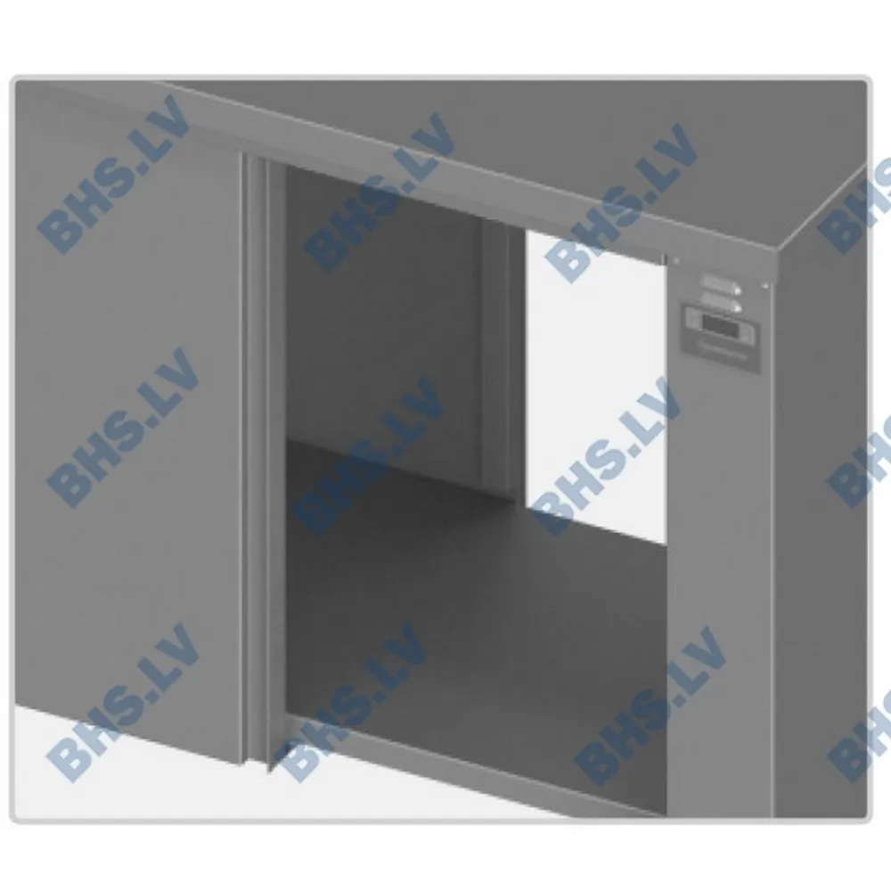 Front and rear doors for heated serving tables Novameta WP0-NLN