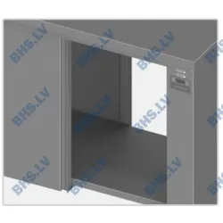 Front and rear doors for heated serving tables Novameta WP0-NLN