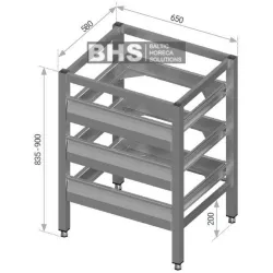 Bar station accessory Novameta Z-BFDC-65/58/87