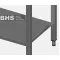 Additional stainless steel shelf for bar stations Novameta Z-D00-PSV