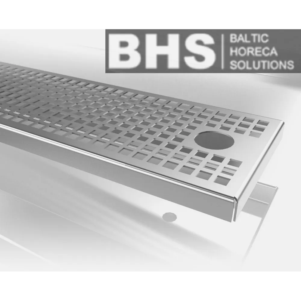 Drip tray for bar Novameta Z-DTFB-50/17/2