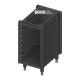 Modular shelf for furniture Novameta Z-M-RAILS-46/67/86
