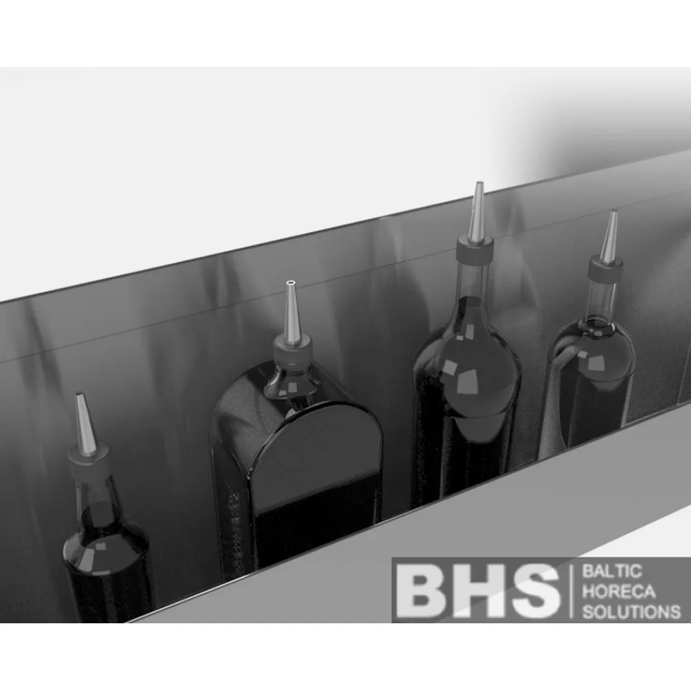 Wall-mounted bottle rack Novameta Z-MSR1-70/12/22