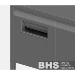 Built-in waste bin in the door for bar stations Novameta Z-OD-WINDOW