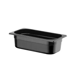 GN tray in black polycarbonate HENDI 862520
