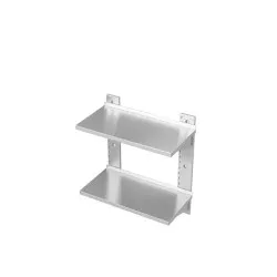 Equipment wall shelf with two shelves Novameta LSI2-210-50-66