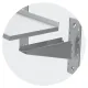 Stainless steel shelf fitting Novameta LSI-00.03