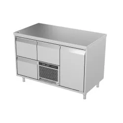 Refrigerated table with lifting mechanism Novameta FPR-E230-150/70/90