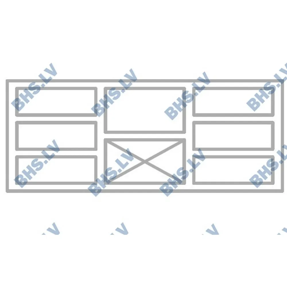 Saladette counter Novameta FS0-E222-130/70/90