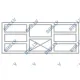 Saladette counter Novameta FS0-E222-130/70/90