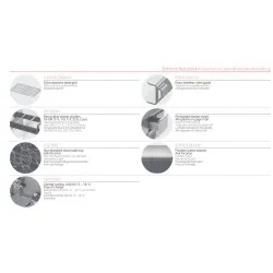 Refrigerated table with granite top Novameta FM0-E240-130/70/90