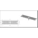 Drip tray for bar Novameta Z-DTFB-70/17/2