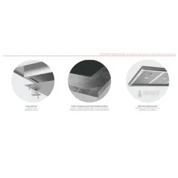 Hot drop-in surface Novameta Z-UWPS1-FLUSH-31/51/12