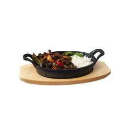 Cast iron pan Stalgast 049012
