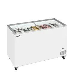 Chest freezer showcase TEFCOLD IC402SC
