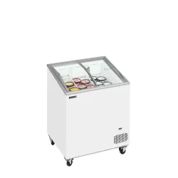Ice cream chest freezer TEFCOLD IC202SCEB