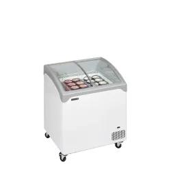 Ice cream chest freezer TEFCOLD NIC202SCEB