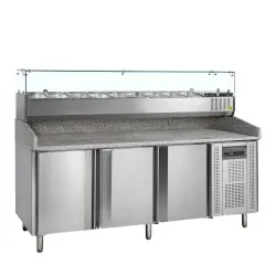 Pizza table TEFCOLD PT1300 + GVC38-200