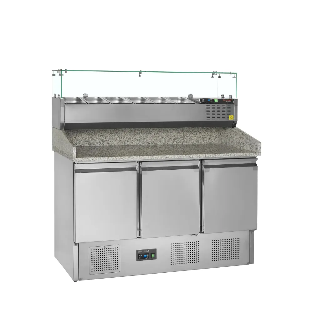 Pizza table TEFCOLD PT1365+GVC33-140