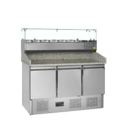 Pizza table TEFCOLD PT1365+GVC33-140