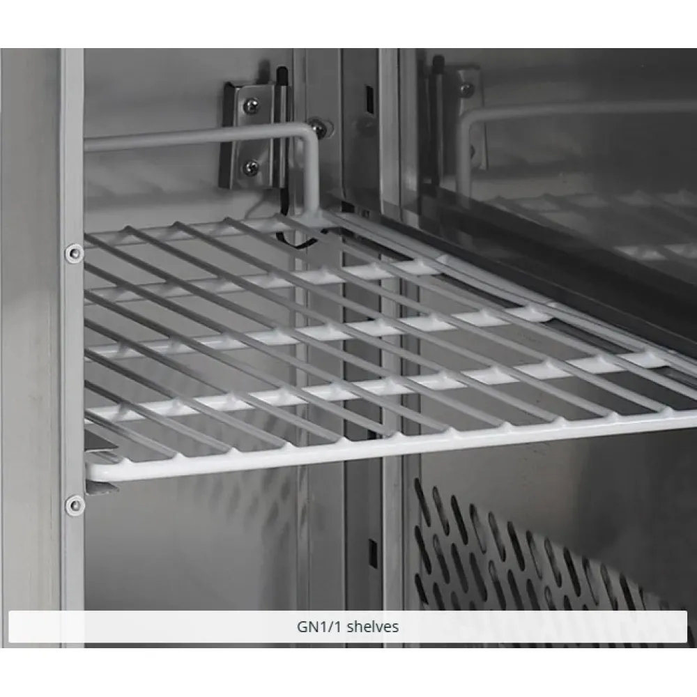 Counter refrigerator table without drawers TEFCOLD SA1045