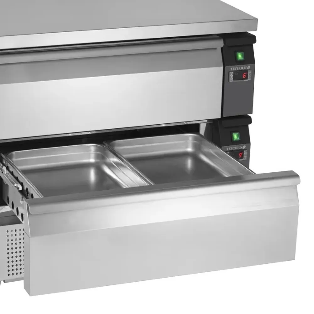 Refrigerated counter with drawers TEFCOLD UD2-22