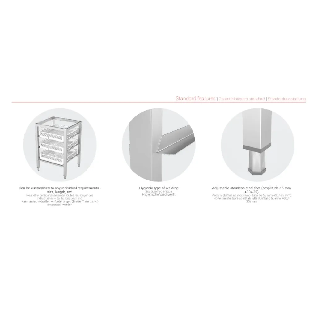 Bar station accessory Novameta BHS-Z-BFG-60/55/87