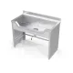 Pot Sink With Frame Novameta DV1-PRA-90/60/90