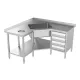 Pot Sink With Frame Novameta DV1-PRA-90/60/90
