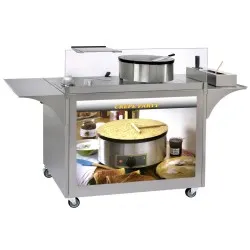 Serving and retail trolley Roller-grill MC-03