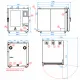 Gas convection oven FM industrial STG 112 V7 GAS