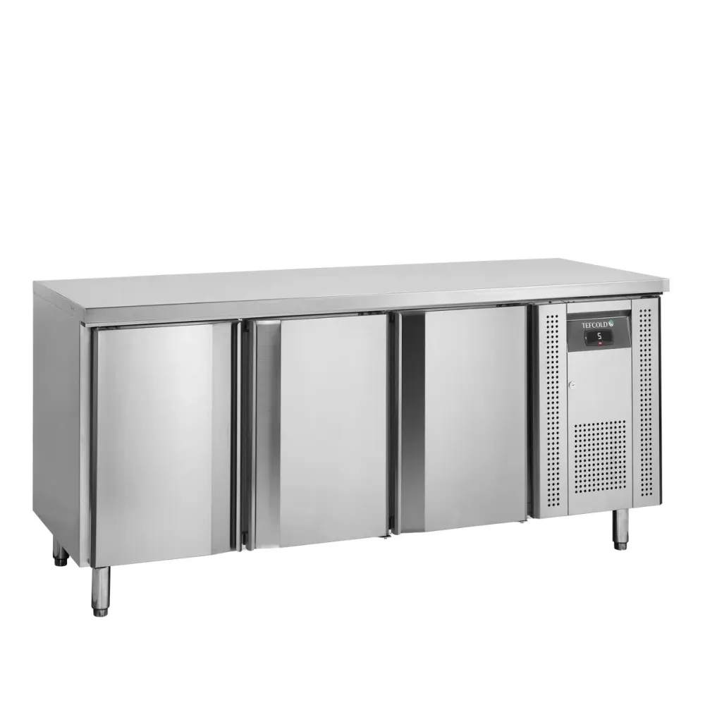 Counter refrigerator table without drawers TEFCOLD CK7310X1