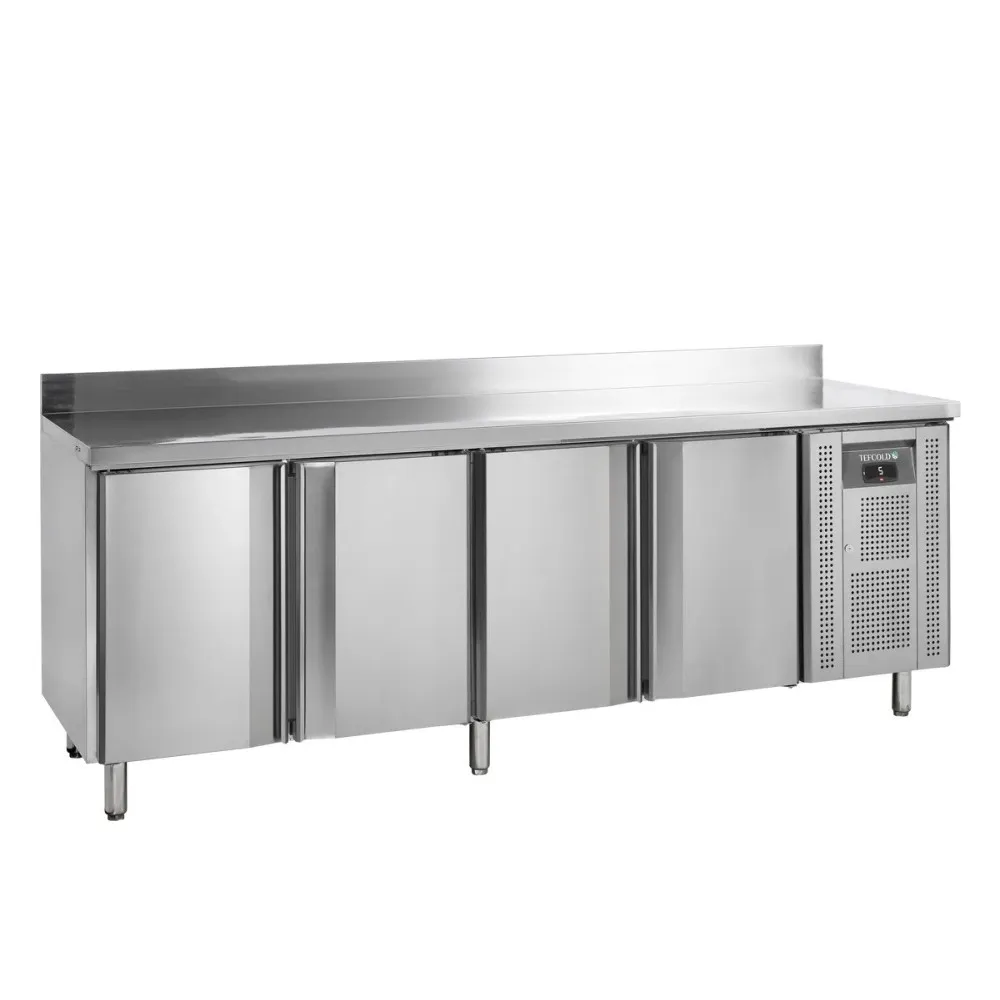Counter refrigerator table without drawers TEFCOLD CK7410X1SP