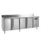 Counter refrigerator table without drawers TEFCOLD CK7410X1SP
