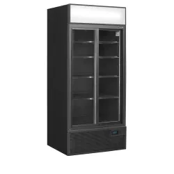 Refrigerated display cabinet TEFCOLD FSC891S BLACK