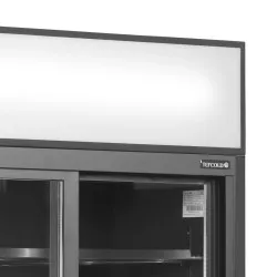 Refrigerated display cabinet TEFCOLD FSC891S BLACK