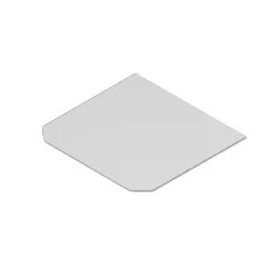 Stainless steel tray 30x30 for convection and pastry ovens FM industrial 710749