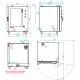Electric convection oven FM industrial STB 610 M