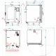 Gas convection oven FM industrial STB 610 V7 GAS