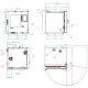 Electric convection oven FM industrial STG 71 EXPERIENCE