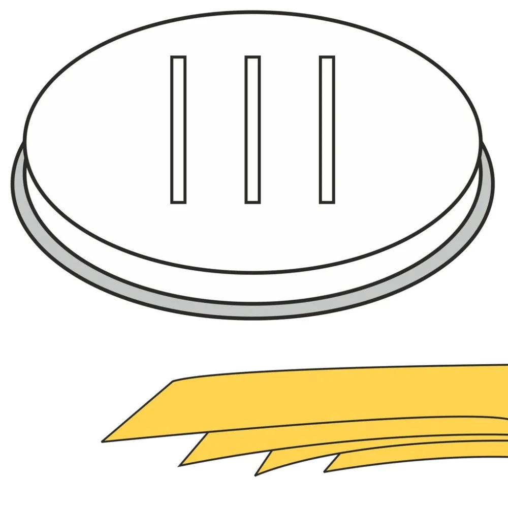 Pasta die FIMAR BHS-pappardelle